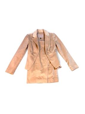 bebe Beige Corduroy Pencil Skirt | Size 0